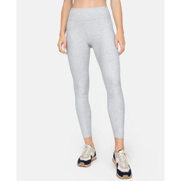 Outdoor Voices Warmup Leggings 7/8 Length Heather Blue Athleisure Athletic Small - Picture 1 of 8